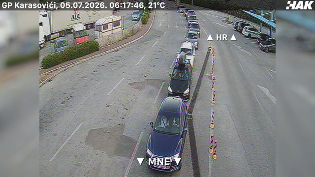 Live HAK camera at Debeli Brijeg border crossing