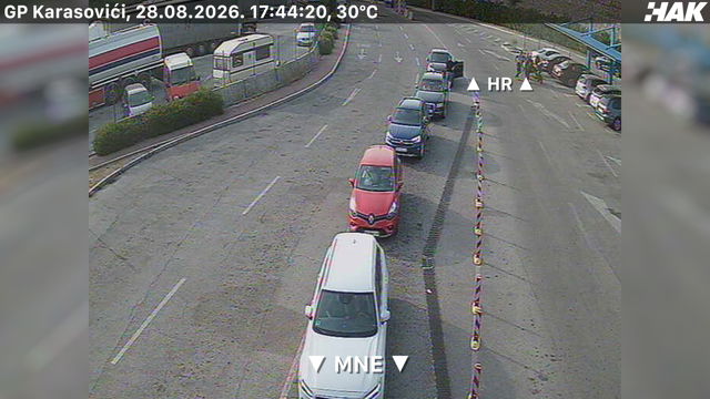 Live HAK camera at Debeli Brijeg border crossing
